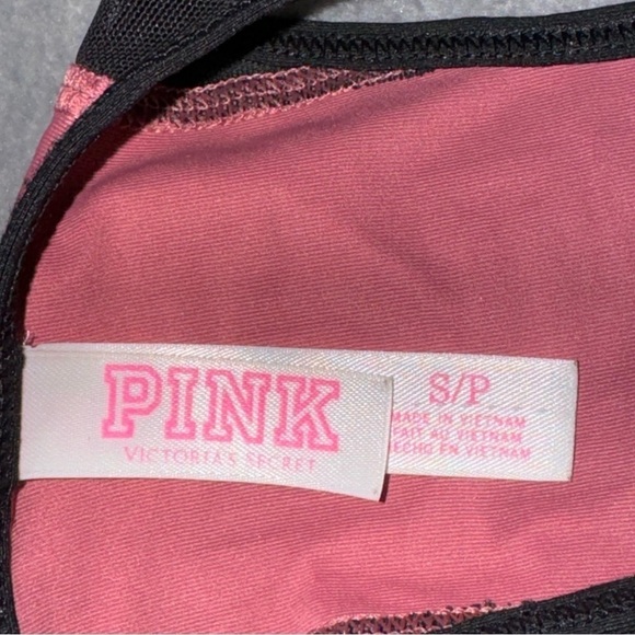 PINK Victoria’s Secret Crop Haut Court Sports Bra and Nike Sports Bra Size Small - Picture 4 of 11